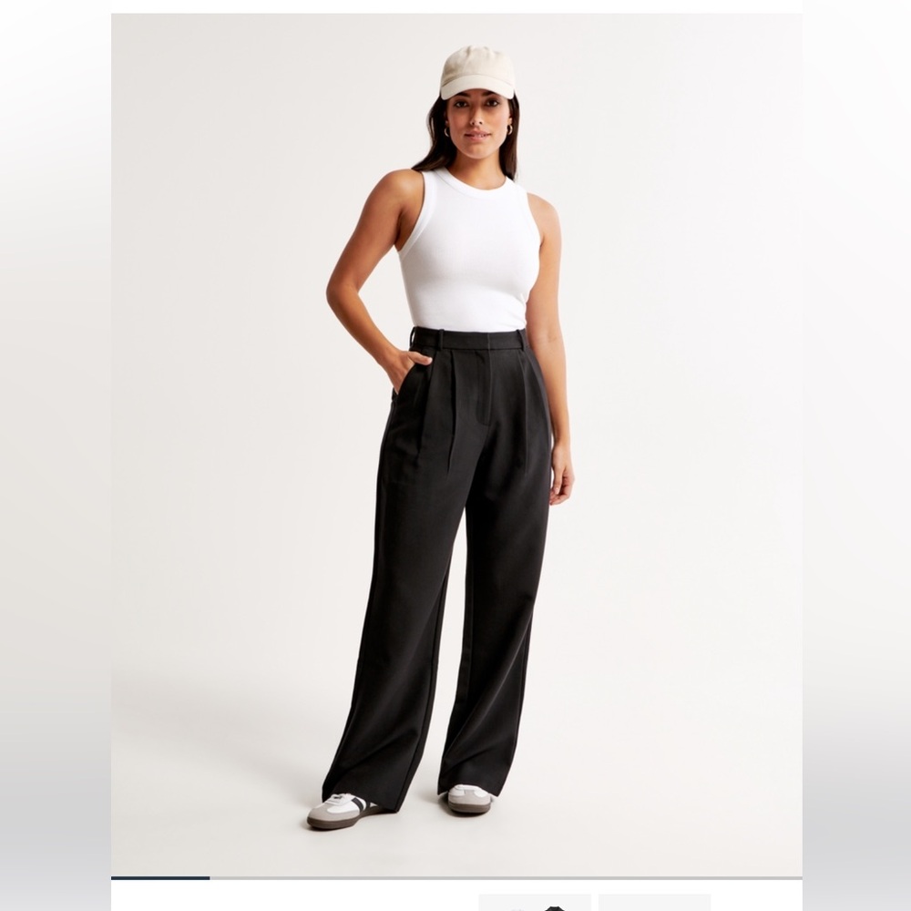 Abercrombie Sloane Tailored High Waist Pants